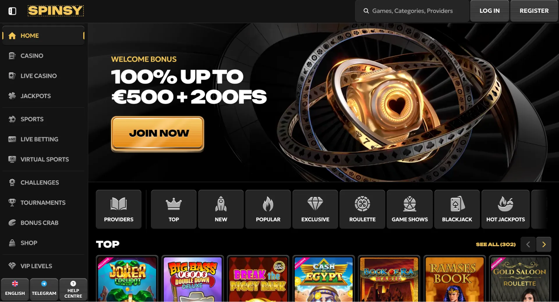 Livebet login